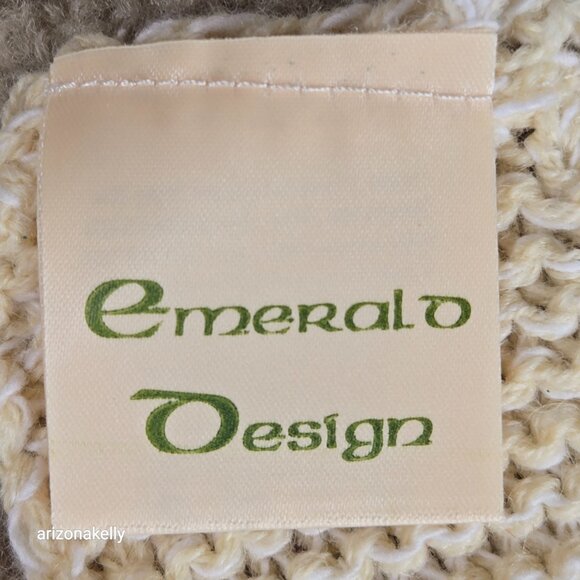 Wool Aran Scarf Lamb Sheep Design - Picture 4 of 8